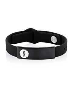 Onyx Silicone Sleek Pro Bracelet