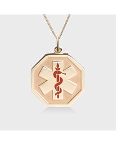 14K Gold Premier Red Symbol Necklace
