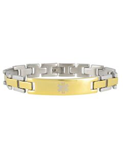 Pulmonary Embolism Medical Alert ID Bracelet for Men or Women Stainless Steel Awareness Pulmonary Embolism Medical Alert ID Bracelet for Men or Women Stainless Steel Awareness