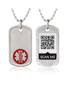 QR Dog Tag