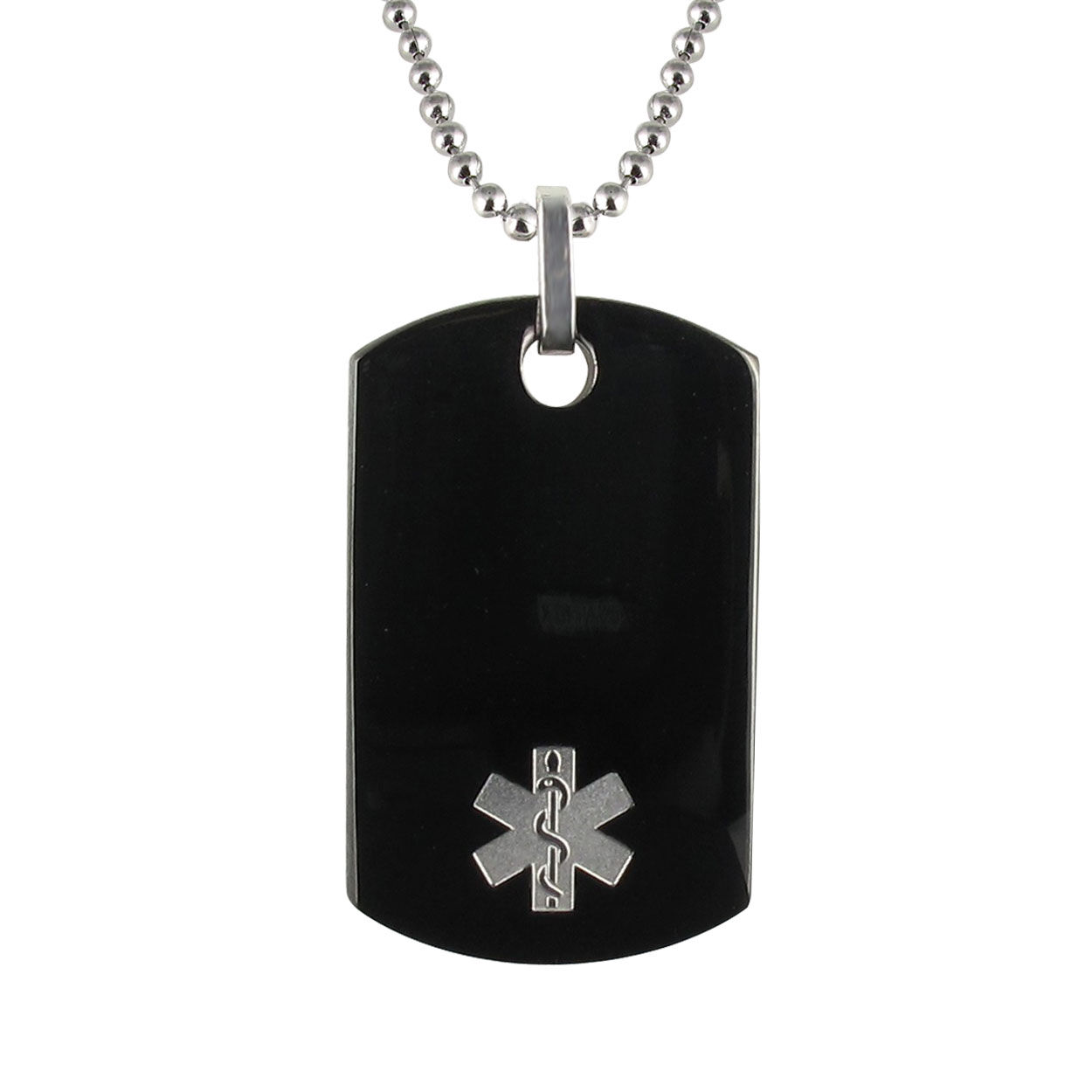 onyx dog tag