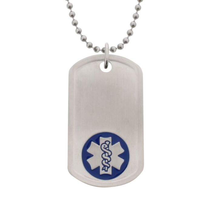 military allergy dog tags
