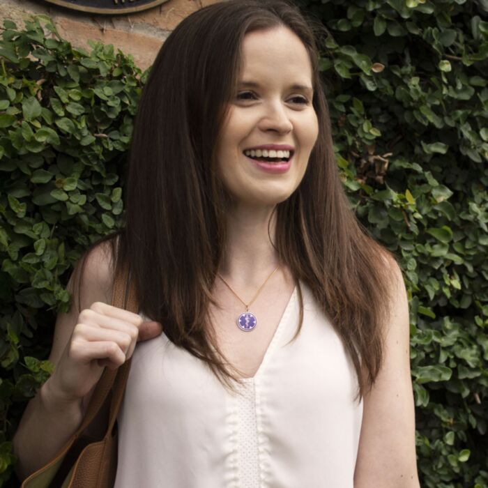 18-Inch Hamilton Gold Plated Necklace with 6mm Gold Filled Beads and Gold Filled Adoption Heart Charm. 18-Inch Hamilton Gold Plated Necklace with 6mm Gold Filled Beads and Gold Filled Adoption Heart Charm.