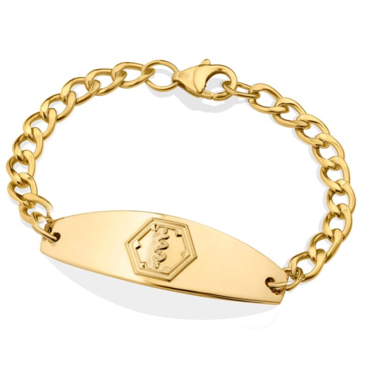 10K Gold-Filled Premier Embossed Bracelet