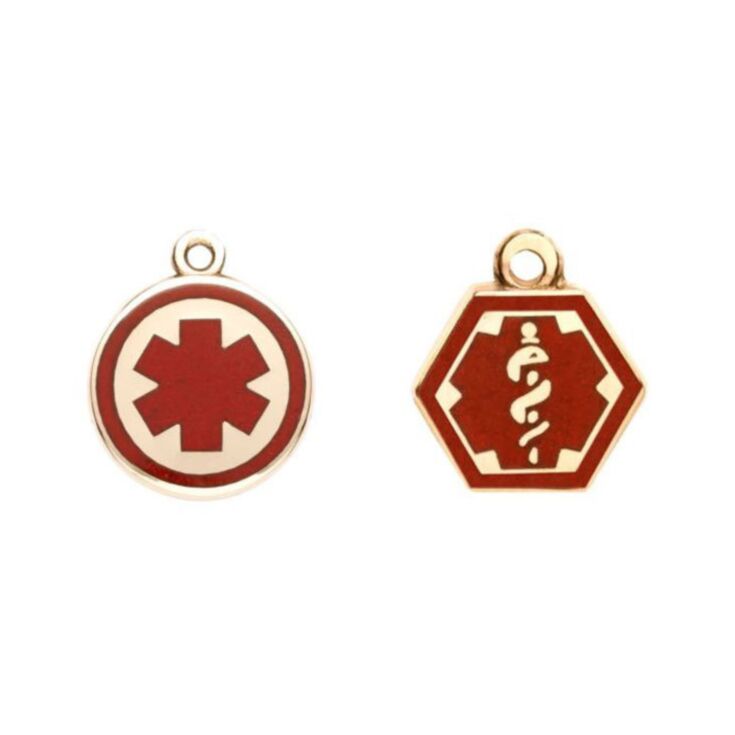 Gold/Gold-Filled Alert Charms