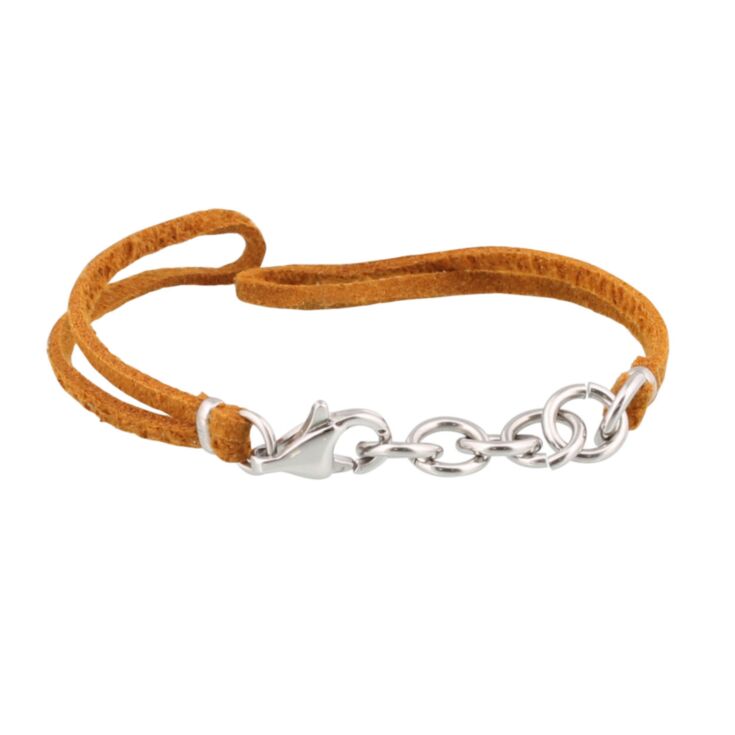 Cinnamon Suede Band 8 inch