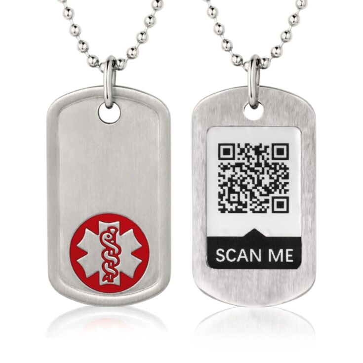 QR Dog Tag