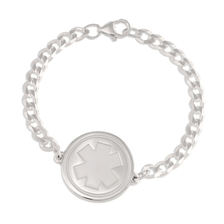 Sterling Silver Station Bracelet