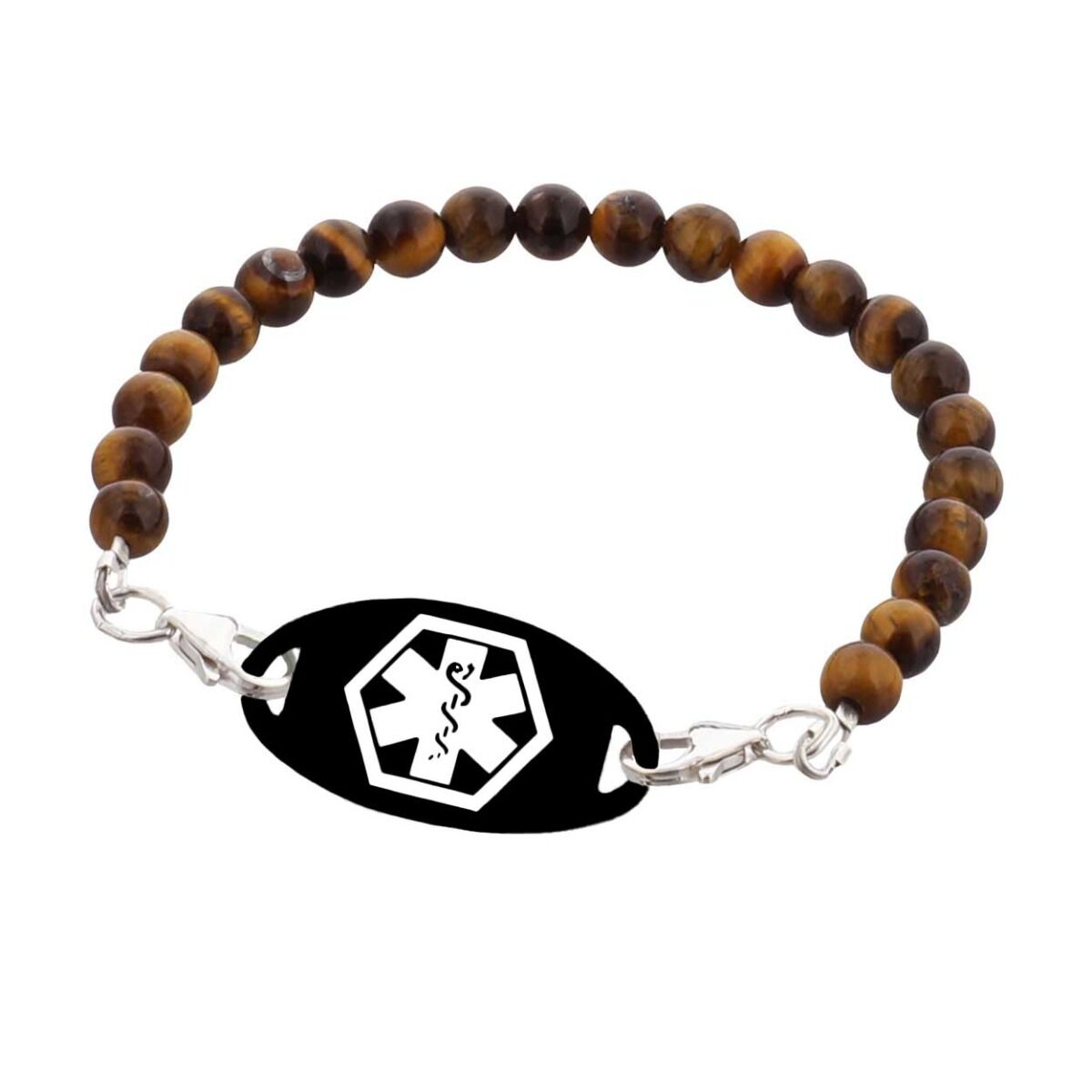 Onyx Mingle on Bead Bracelet | American Medical ID
