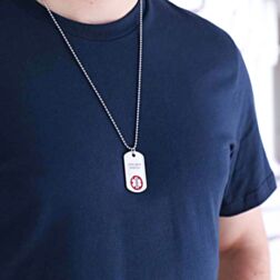 Custom Medical Dog Tags Military Style Medical Alert ID Tags