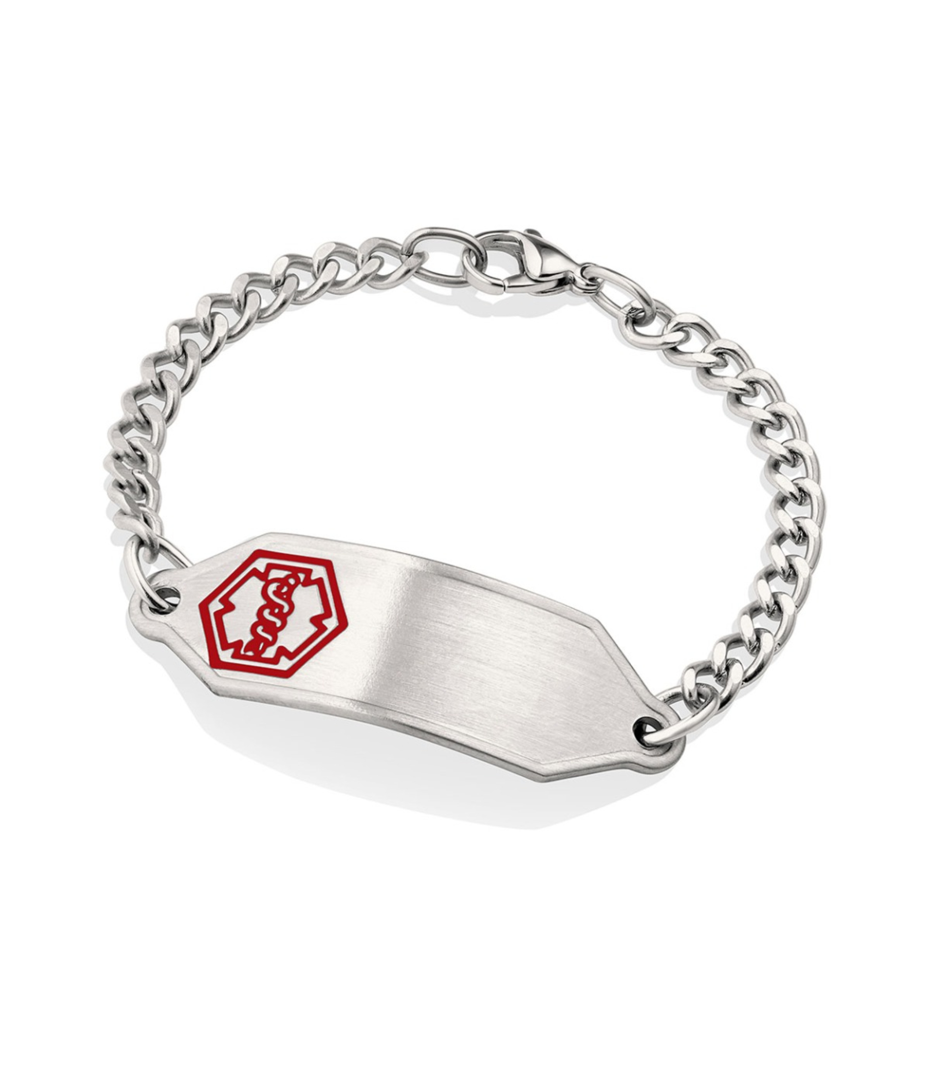 キャピタル　Denim&recycle button Bracelet！　美品 Buy Small Stainless Steel Classic Bracelet | American Medical ID