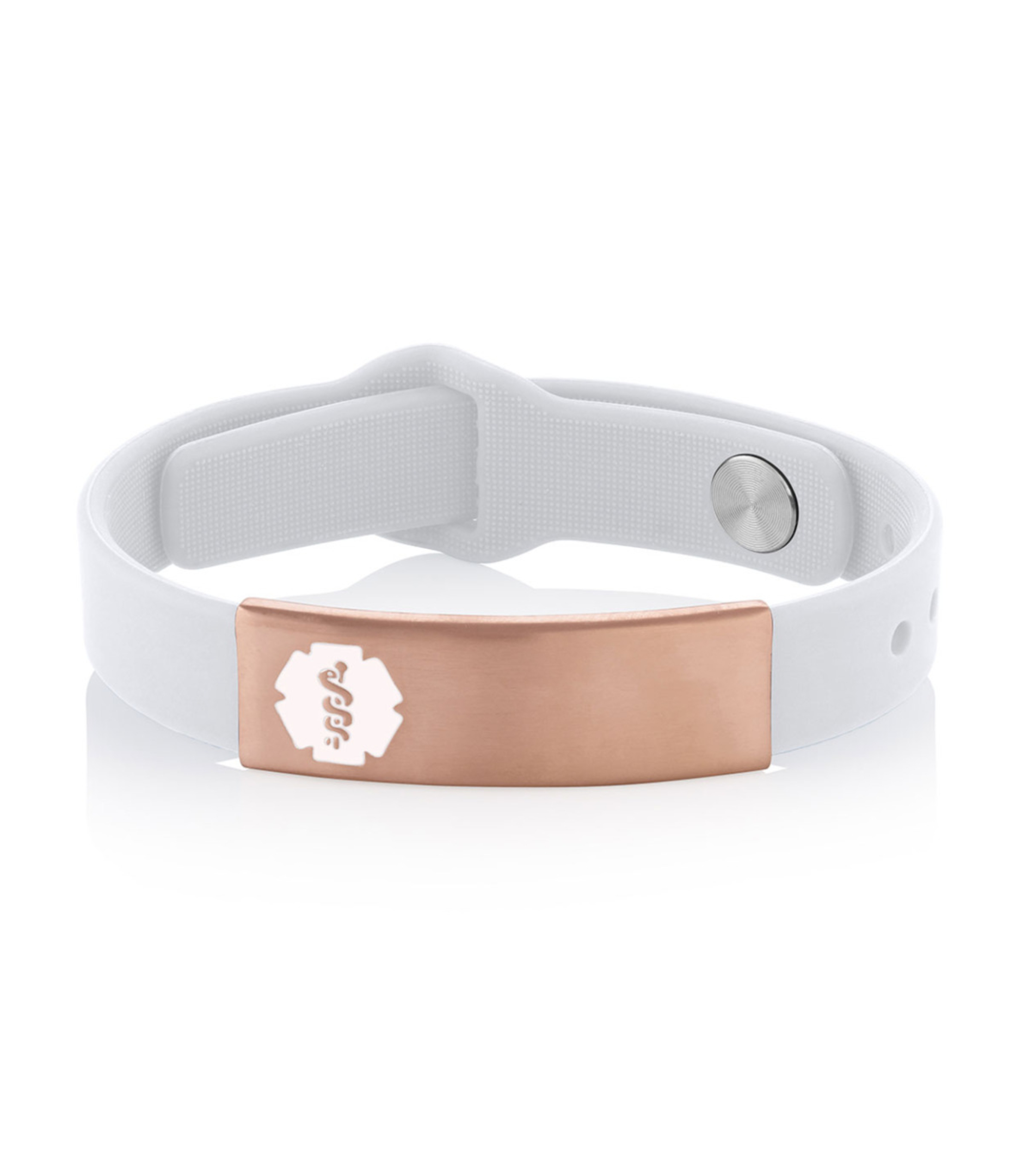 新品未使用TODAYFUL HAND BLADE SLIP ON (ECRU) Rose Gold Silicone Sleek Pro | American Medical ID