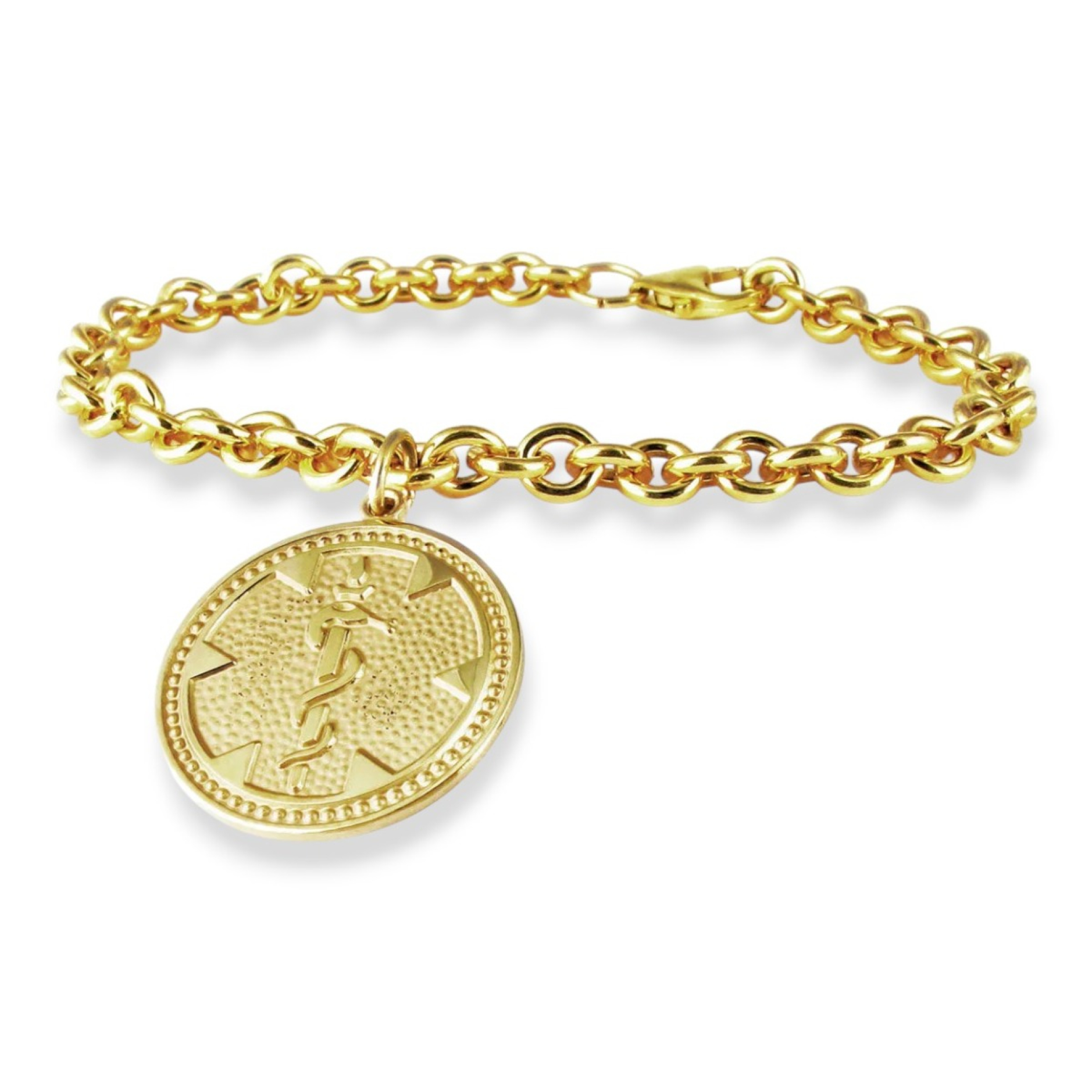 Purchase 10K Gold-Filled Medallion Charm Bracelet | American