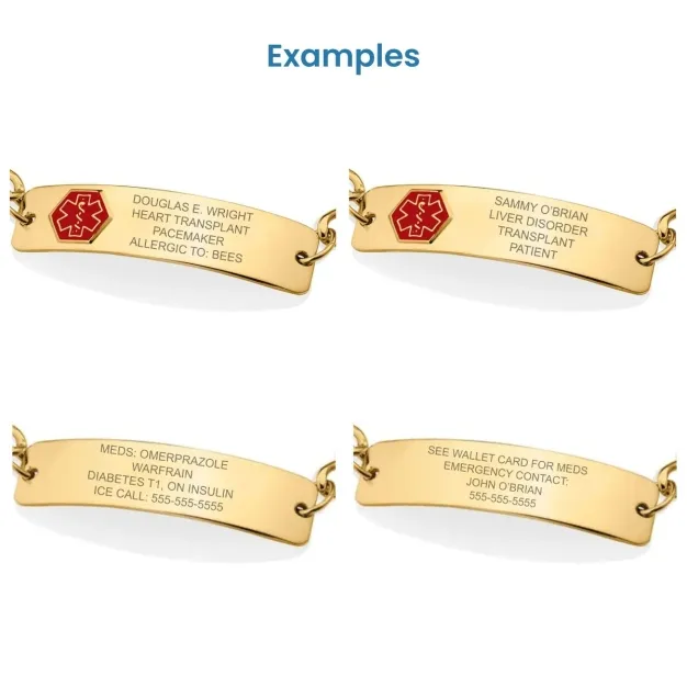 Buy 10K Gold-Filled Classic Red Bracelet | American Medical ID