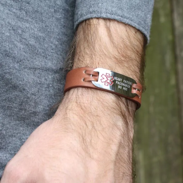 Urban leather outlet bracelet