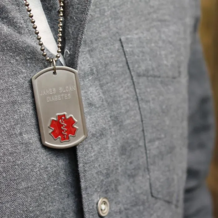 Medical on sale usb necklace