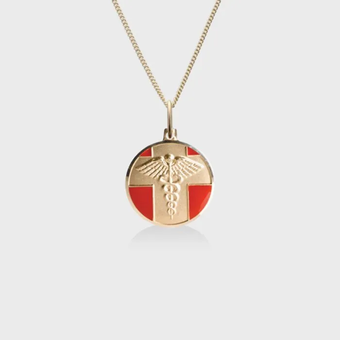 New 14k Gold So What Charm Pendant 