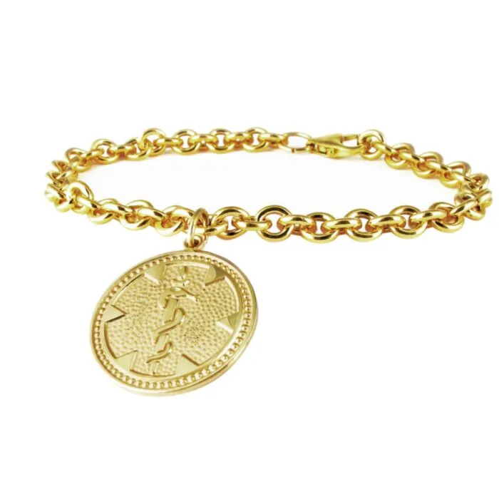 10kt gold new arrivals charm bracelet
