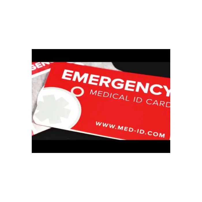 Medical Id Card For Wallet