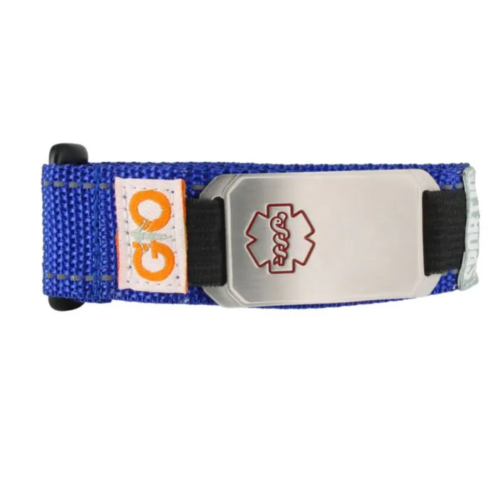 Velcro medical clearance id bracelets