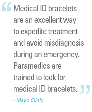 Mayo Clinic Recommends Medical IDs