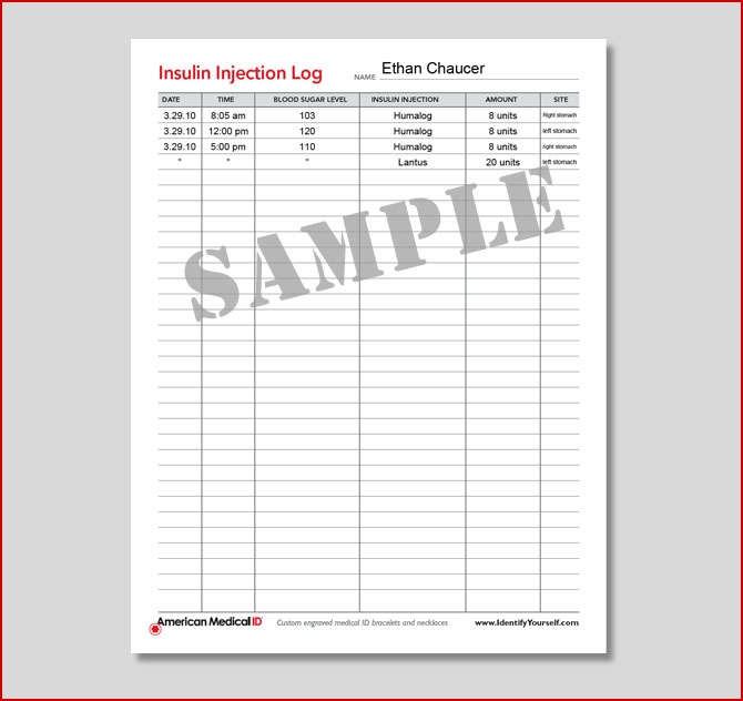 Insulin Log